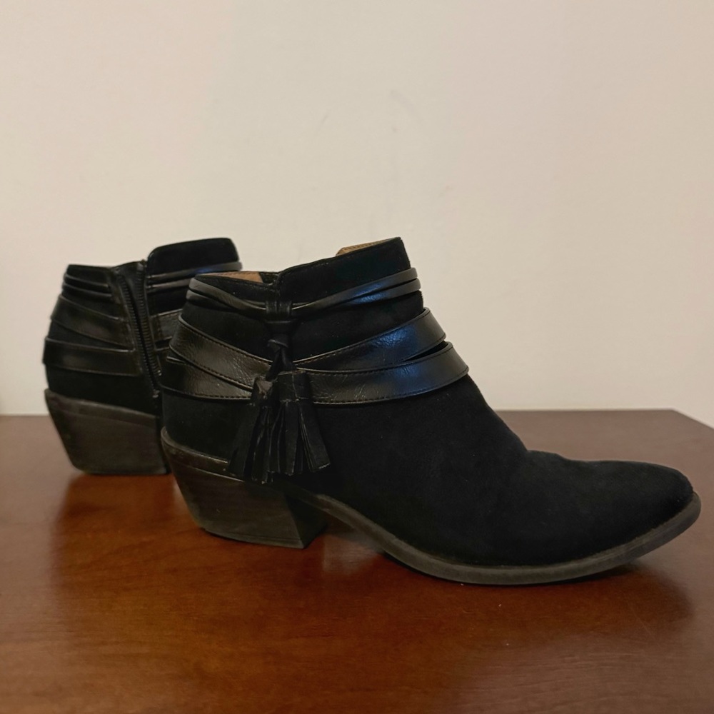 Black booties